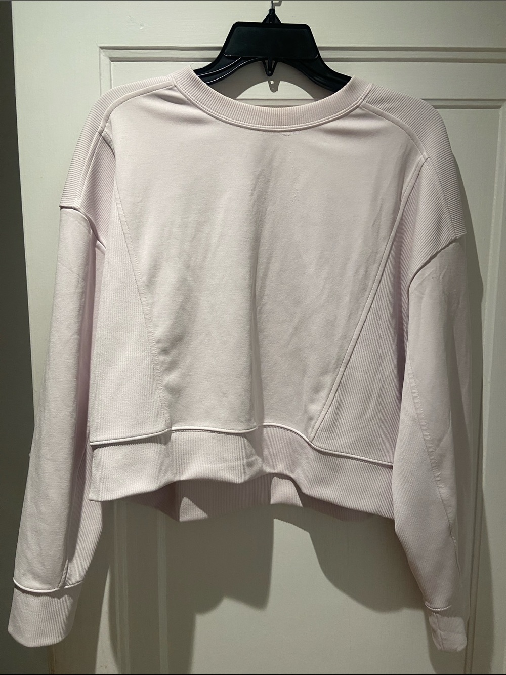 Athleta Light Pink Crewneck Sweatshirt